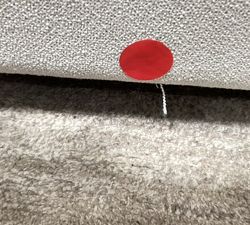 Open Box: Buchanan Square Arm Chair and a Half - Performance Boucle Oatmeal