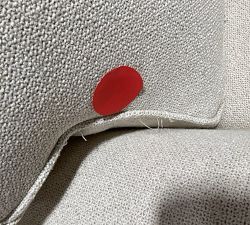 Open Box: Buchanan Square Arm Chair and a Half - Performance Boucle Oatmeal