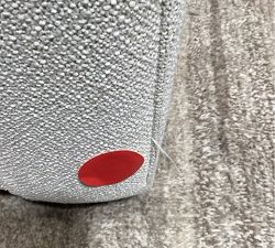 Open Box: Buchanan Square Arm Chair and a Half - Performance Boucle Oatmeal