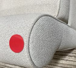 Open Box: Buchanan Square Arm Chair and a Half - Performance Boucle Oatmeal