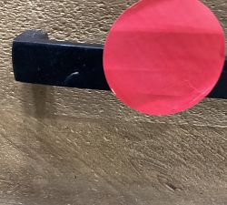 Open Box: Oakleigh 5-Drawer Dresser (33"), Modern Hardware - Heirloom Wheat