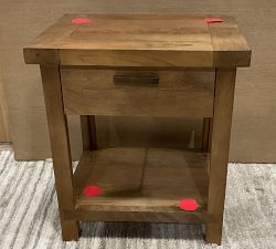 Open Box: Reed Nightstand (19.5") - Antique Umber