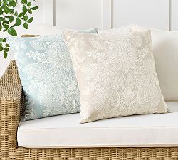 Kravet Heirloom Damask Outdoor Pillow