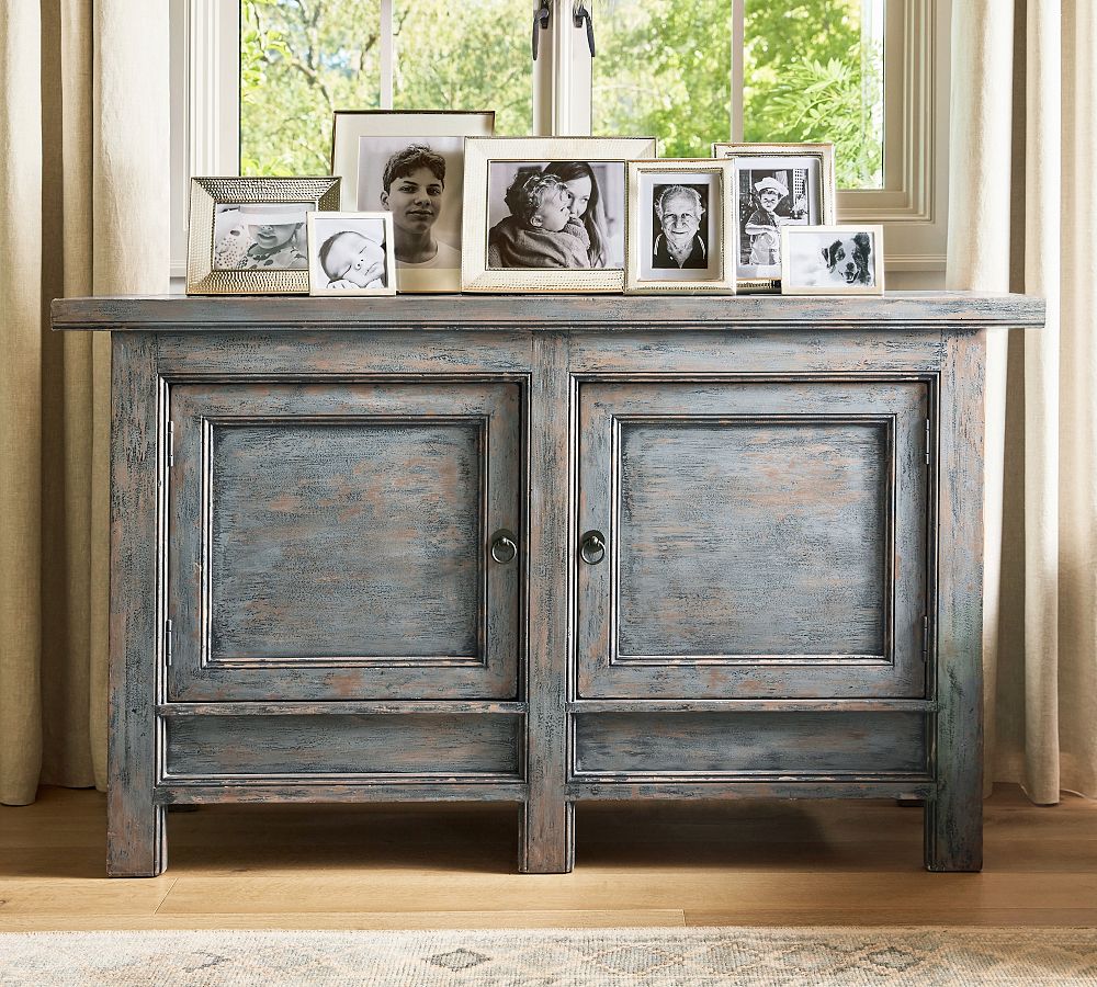 Molucca Media Console (62") by Pottery Barn