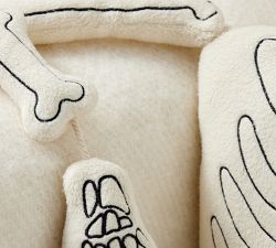 Mr. Bones Shaped Pillow