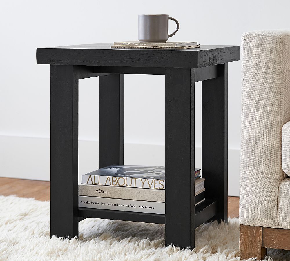 Reed Rectangular End Table (20") by Pottery Barn