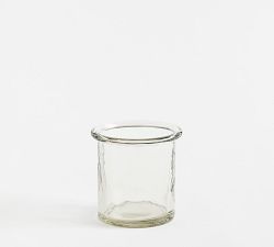 Arden Hammered Glass Hurricane Candle Holder