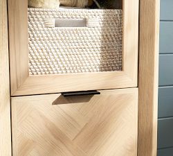Blair Herringbone Storage Cabinet