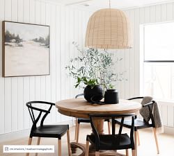 Cambria Rattan Pendant (17"-26")