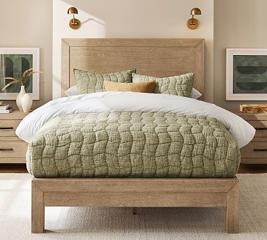 Linwood Wood Bed | Pottery Barn