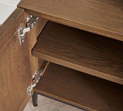 Parquet Reclaimed Wood Media Console (72")