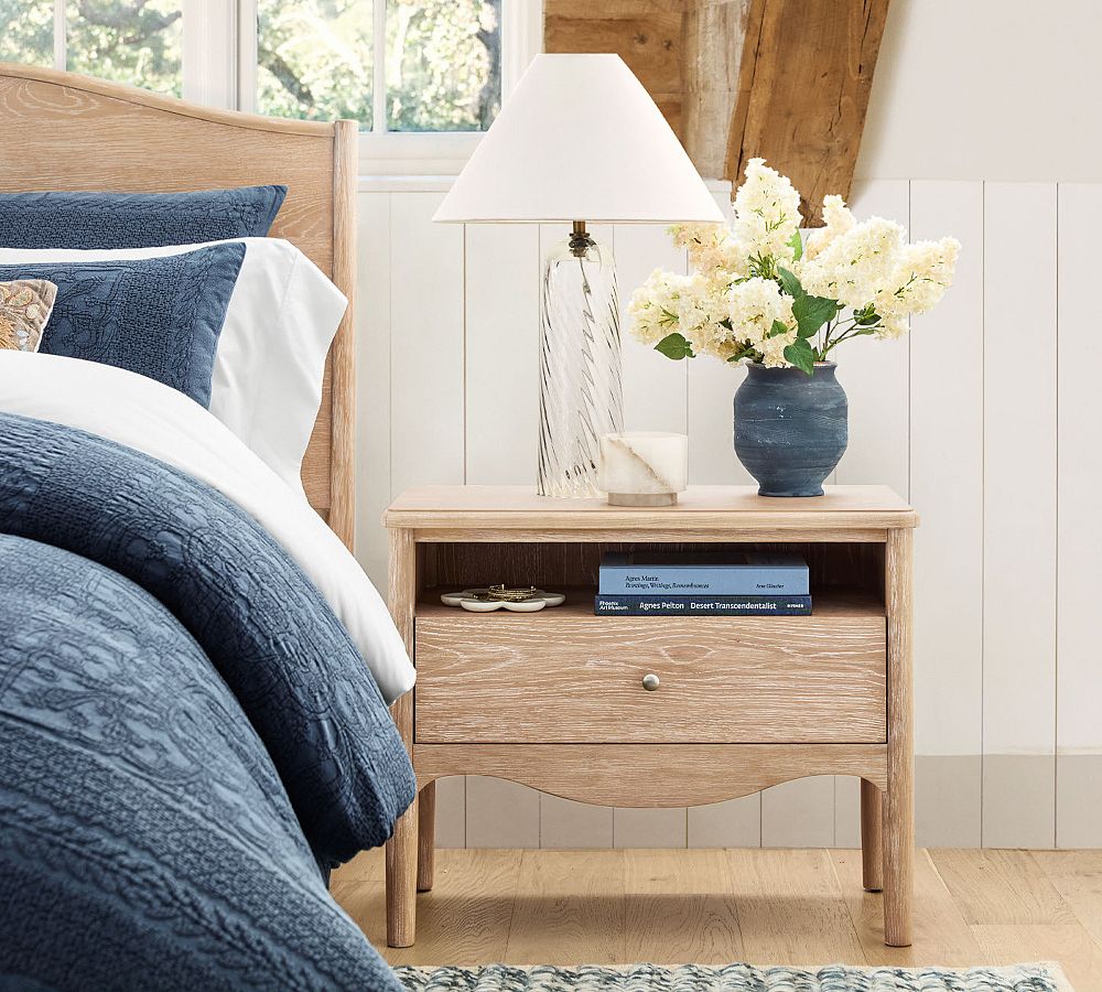 Winslet Wide Nightstand (30") by Pottery Barn