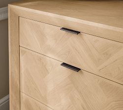 Blair Herringbone 6-Drawer Wide Dresser (62.5")