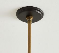 Manor Glass Square Indoor/Outdoor Pendant (14"-20")