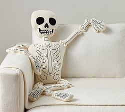 Mr. Bones Shaped Pillow