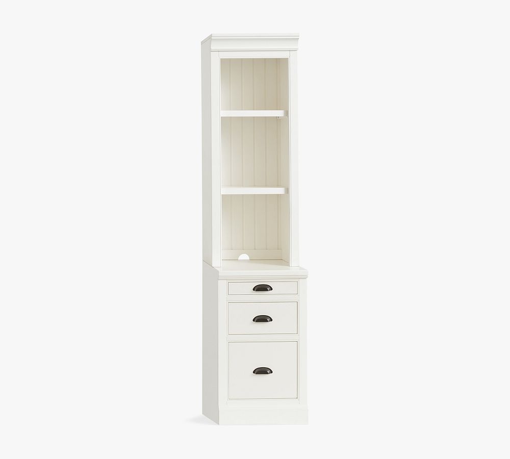 Aubrey Storage Shelf with File Cabinet (18") by Pottery Barn