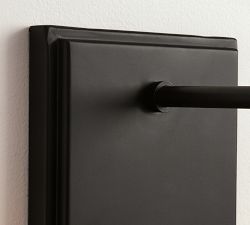 Manor Outdoor Glass &amp; Iron Sconce (19'')