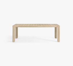 Aptos Rectangular Extendable Outdoor Dining Table (87"-116")