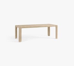 Aptos Rectangular Extendable Outdoor Dining Table (87"-116")