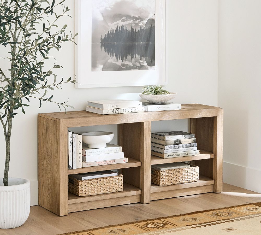 Dillon Low Bookcase (58") by Pottery Barn