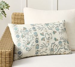 Lilah Suzani Lumbar Outdoor Pillow