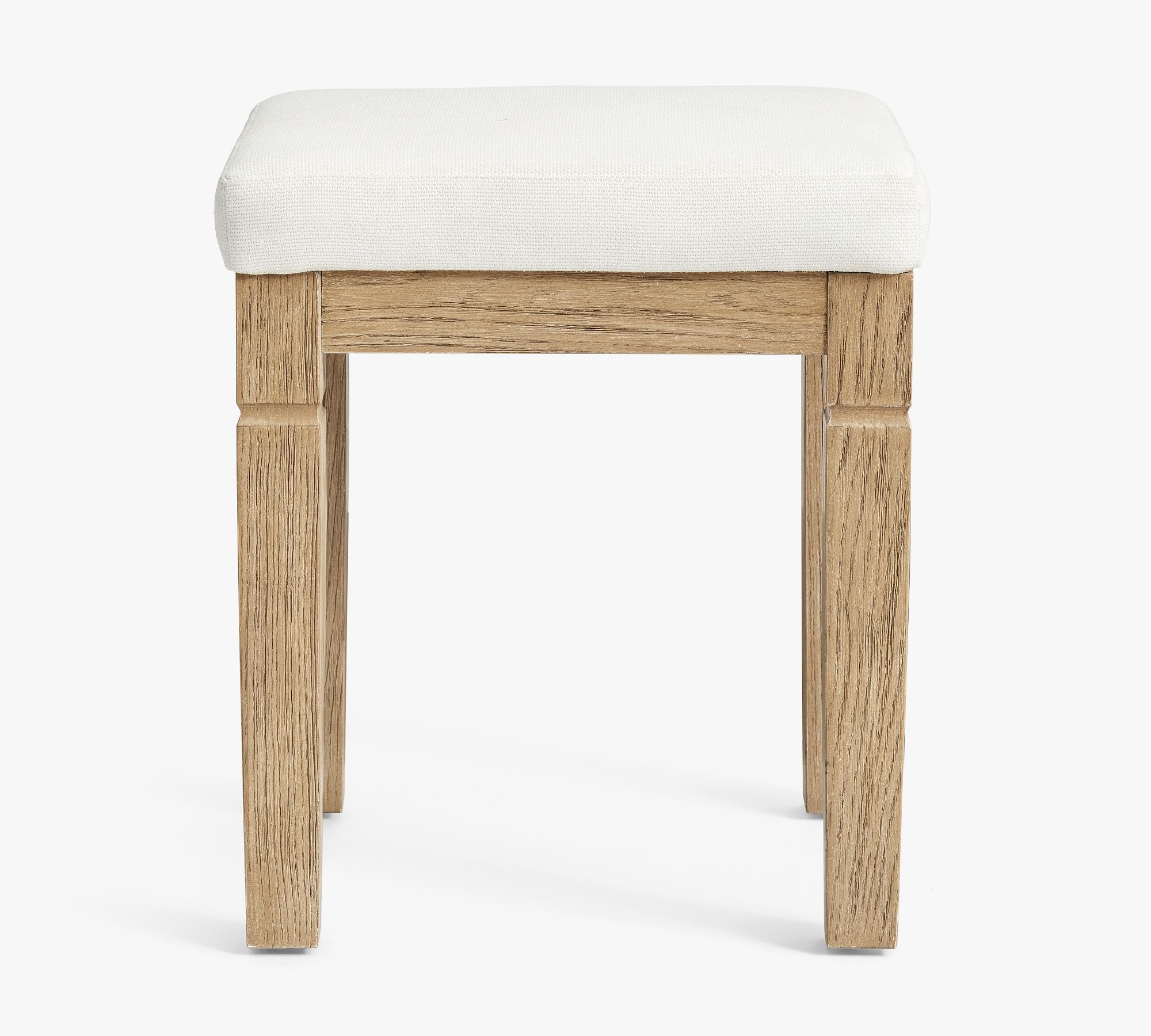 Sausalito Upholstered Stool by Pottery Barn