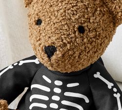 Theo the Teddy Trick-or-Treating Pillow Cover