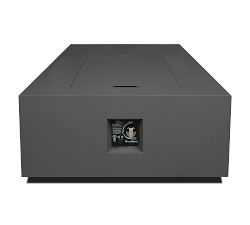 Burrows Asymmetrical Rectangle Steel Propane or Natural Gas Fire Pit Table (75")