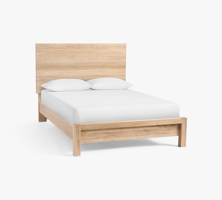 Joinery Bed, Queen or King | Solid White American Oak | Pottery Barn