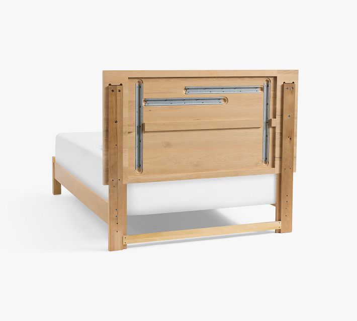 Joinery Bed, Queen or King | Solid White American Oak | Pottery Barn