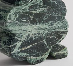 Marble Shamrock Bookends - Set of 2