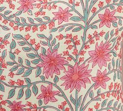 Sai Block Print Inspired Reversible Pillow