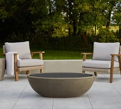 Blackwell Concrete Oval Propane Fire Pit (48" - 58")