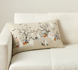 Scary Squad Lumbar Pillow Cover