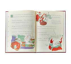 Leather Rudolph The Red Nose Reindeer Coffee Table Book