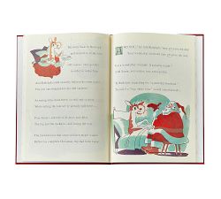 Leather Rudolph The Red Nose Reindeer Coffee Table Book
