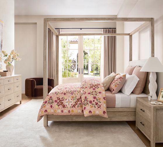 Molly Suzani Embroidered Duvet Cover by Pottery Barn
