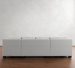 York Slope Arm 4-Piece Chaise Sectional  (115")