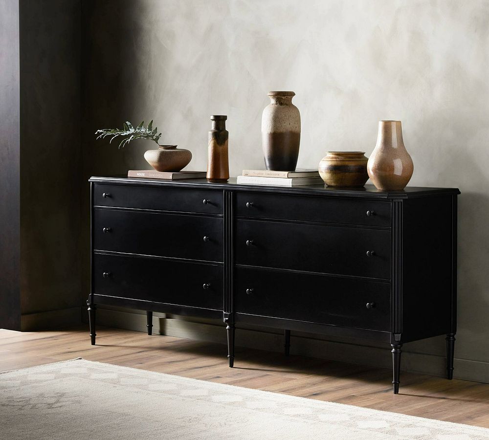 Cassian 6-Drawer Dresser (78") by Pottery Barn
