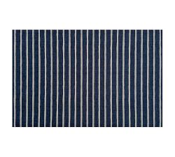 Un-Rug Ticking Striped Washable Floor Mat