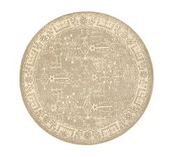 Open Box: Reeva Handwoven Rug (6' Round) - Dark Flax