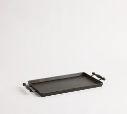 Antique Bronze Handled Tray