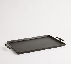 Antique Bronze Handled Tray