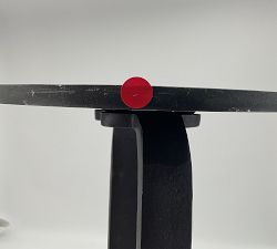 Open Box: Ace Round Metal Accent Table (12") - Bronze