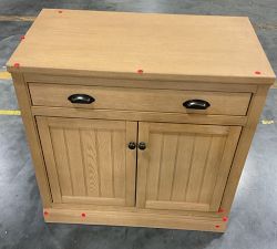 Open Box: Aubrey Modular Media Cabinet Door Base (36"W x 36"H) - Seadrift