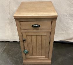 Open Box: Aubrey Modular Media Cabinet Door Base Right (18"W x 36"H) - Right, Seadrift