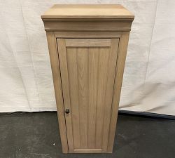 Open Box: Aubrey Modular Media Storage Cabinet Hutch (18"W x 48"H) - Seadrift