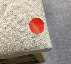 Open Box: Boucle Entry Bench (28.5") - Oatmeal, Fog