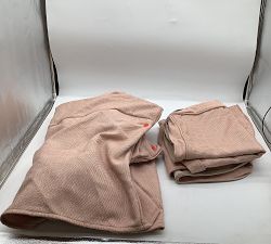 Open Box: Cameron Roll Arm Replacement Slipcover for Armchair - Performance Slub Weave Blush