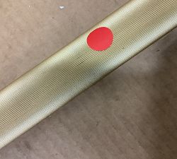 Open Box: Chambers Metal Adjustable Arc Floor Lamp (62") - Vintage Brass